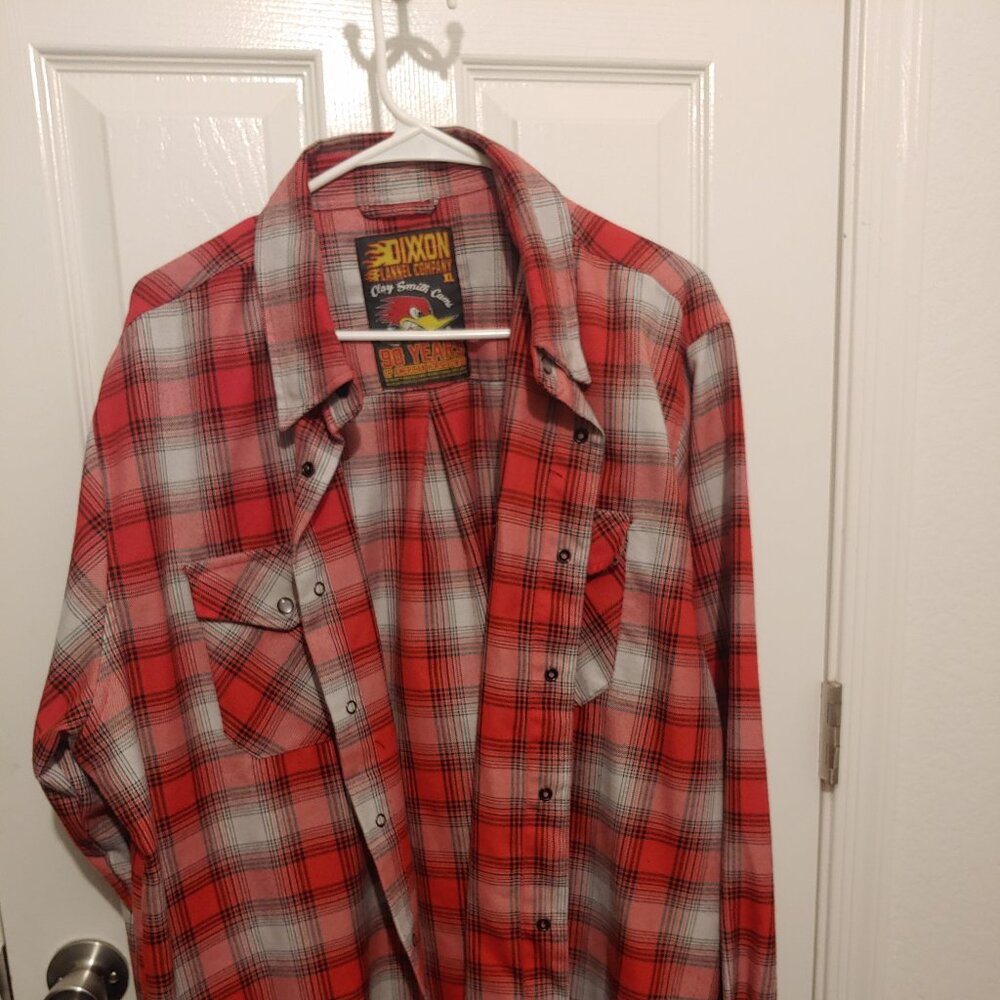Dixxon clay Smith cams flannel size XL WITH DEFECT